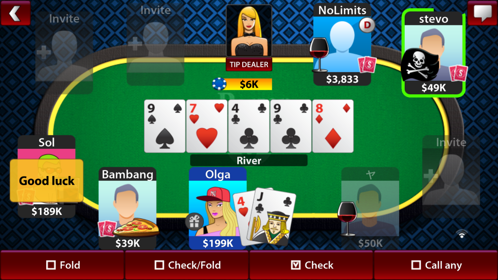 play poker online with friends