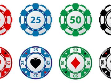 poker chip values